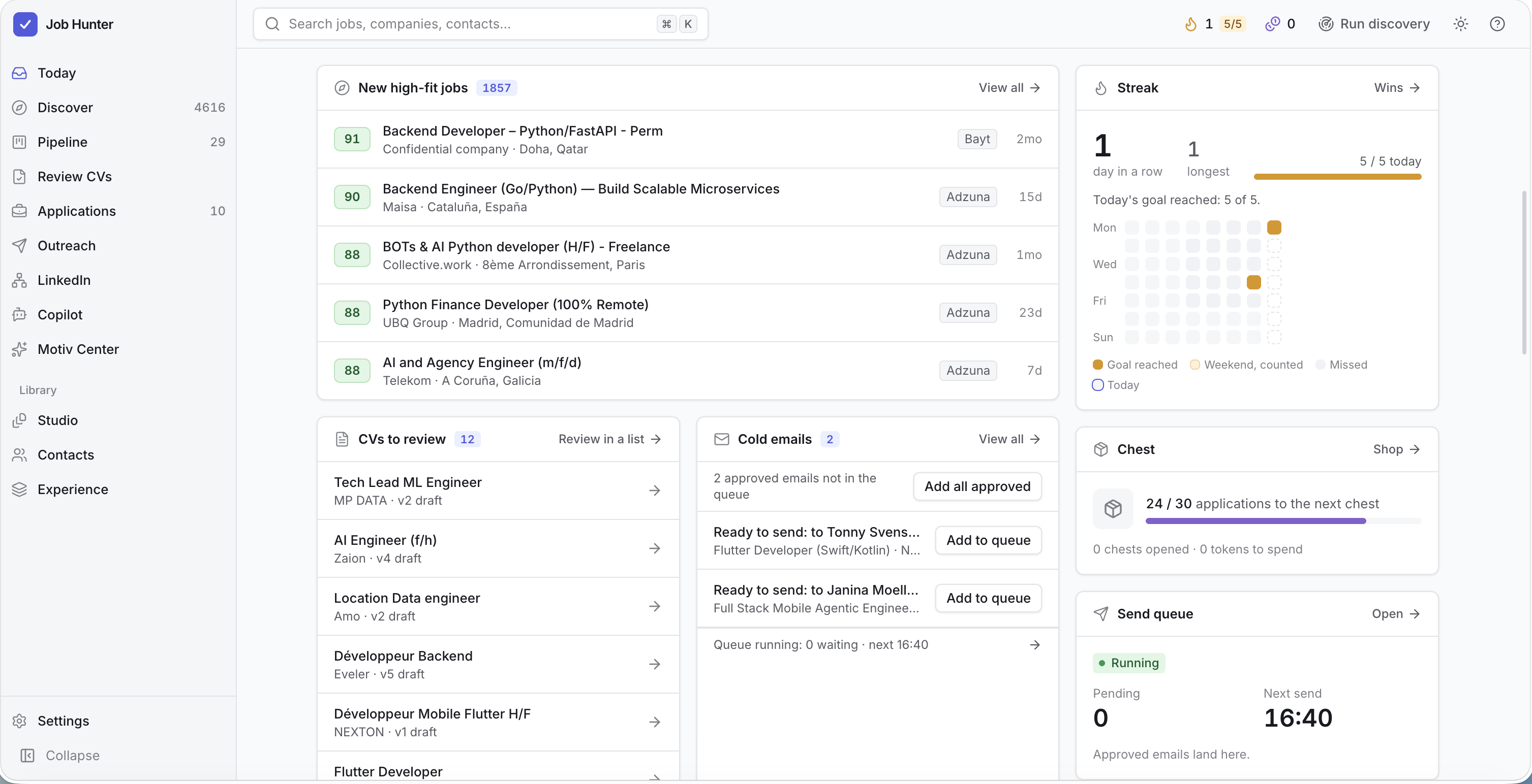 Job Hunter — AI Job Aggregation & Application Platform